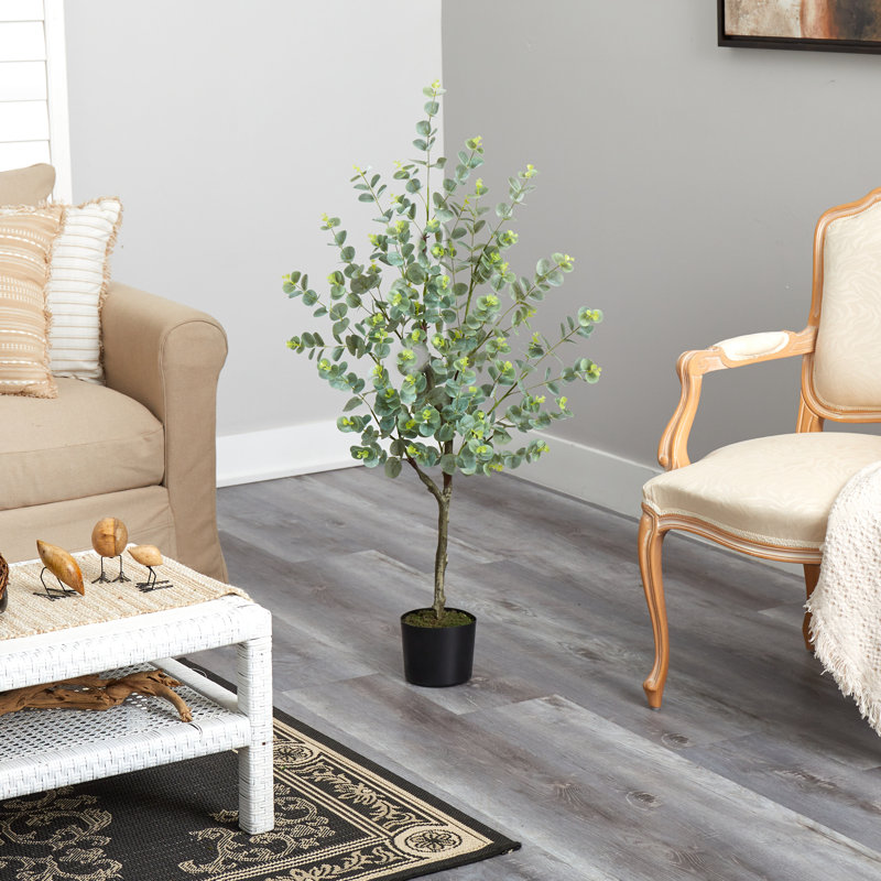 Primrue Artificial Eucalyptus Tree in Pot Wayfair